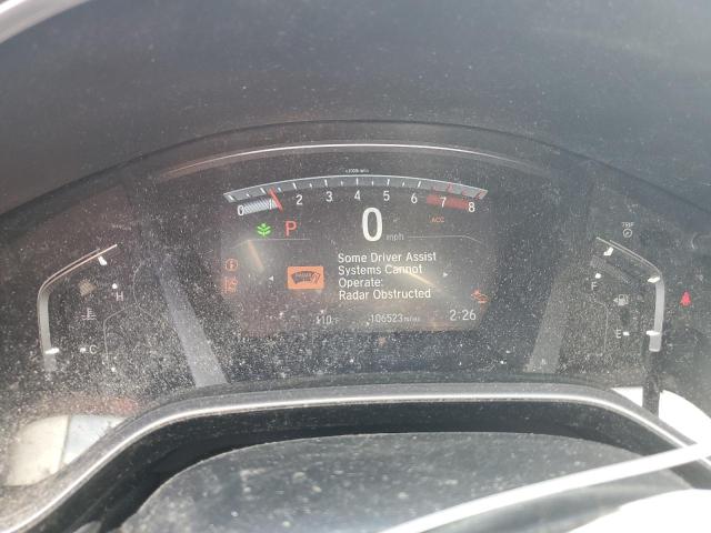 7FARW2H85ME018016 - 2021 HONDA CR-V EXL SILVER photo 9