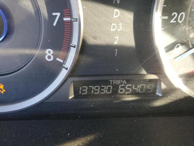 5J6TF2H51CL003624 - 2012 HONDA CROSSTOUR EXL ვერცხლისფერი ფოტო 9