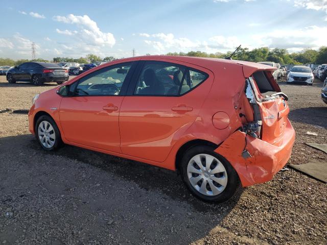 JTDKDTB39E1084990 - 2014 TOYOTA PRIUS C ORANGE photo 2