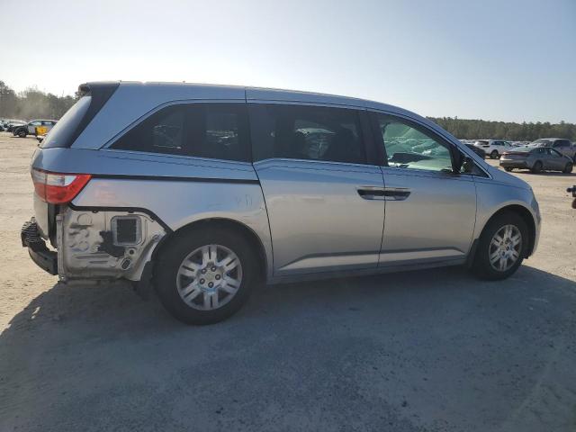 5FNRL5H27CB081019 - 2012 HONDA ODYSSEY LX SILVER photo 3