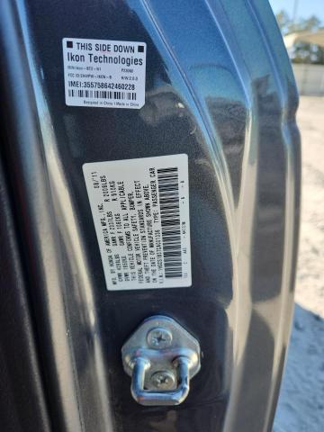 1HGCS1B37CA001036 - 2012 HONDA ACCORD LX Сұр фото 12