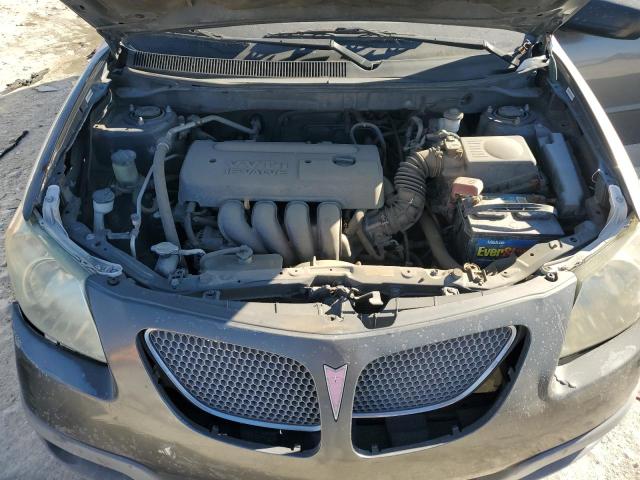 5Y2SL65826Z451324 - 2006 PONTIAC VIBE ნაცრისფერი ფოტო 11