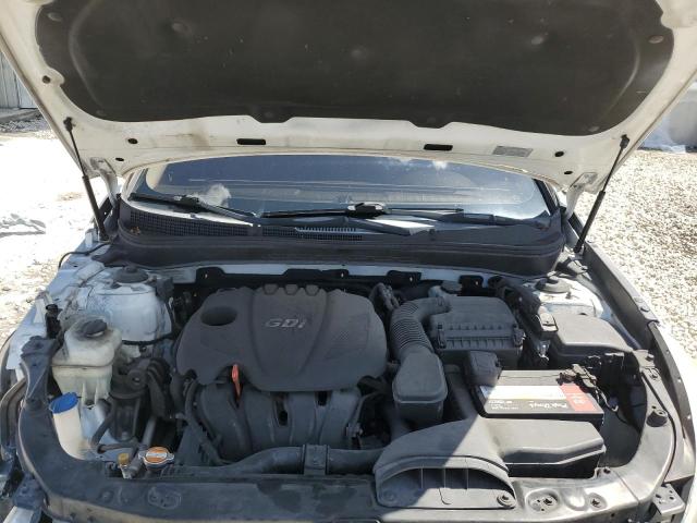 5NPEC4ACXCH500316 - 2012 HYUNDAI SONATA SE WHITE photo 11