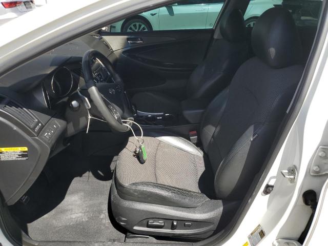 5NPEC4ACXCH500316 - 2012 HYUNDAI SONATA SE WHITE photo 7
