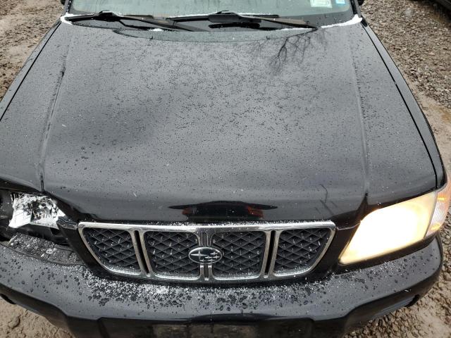 JF1SF65621H753108 - 2001 SUBARU FORESTER S 黑色 照片 12