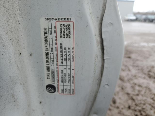 3GCEC14X17G212423 - 2007 CHEVROLET SILVERADO C1500 CLASSIC Ağ foto 12