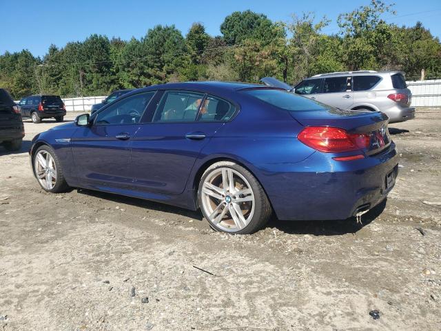 WBA6D6C53GGF94786 - 2016 BMW 650 XI GRAN COUPE BLUE photo 2