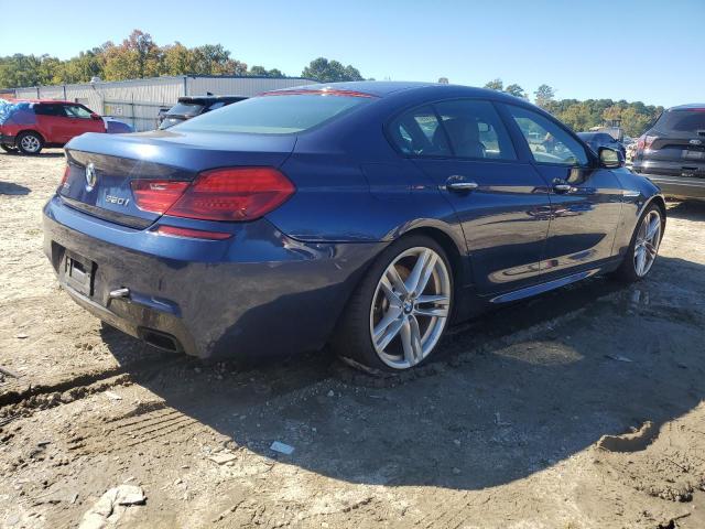 WBA6D6C53GGF94786 - 2016 BMW 650 XI GRAN COUPE BLUE photo 3