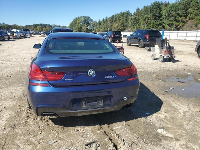 WBA6D6C53GGF94786 - 2016 BMW 650 XI GRAN COUPE BLUE photo 6