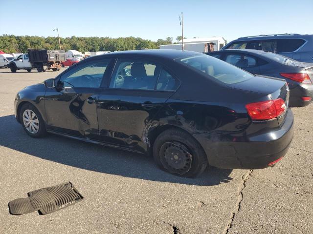 3VW2K7AJ6DM305697 - 2013 VOLKSWAGEN JETTA BASE BLACK photo 2