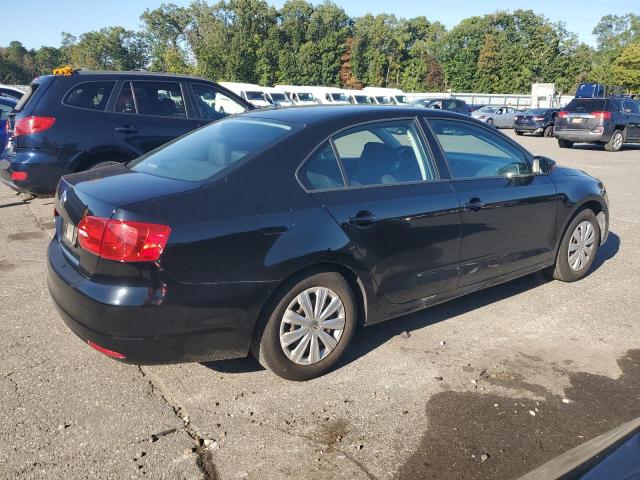3VW2K7AJ6DM305697 - 2013 VOLKSWAGEN JETTA BASE BLACK photo 3