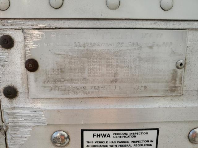 1UYVS25387G245517 - 2007 UTILITY TRAILER თეთრი ფოტო 10