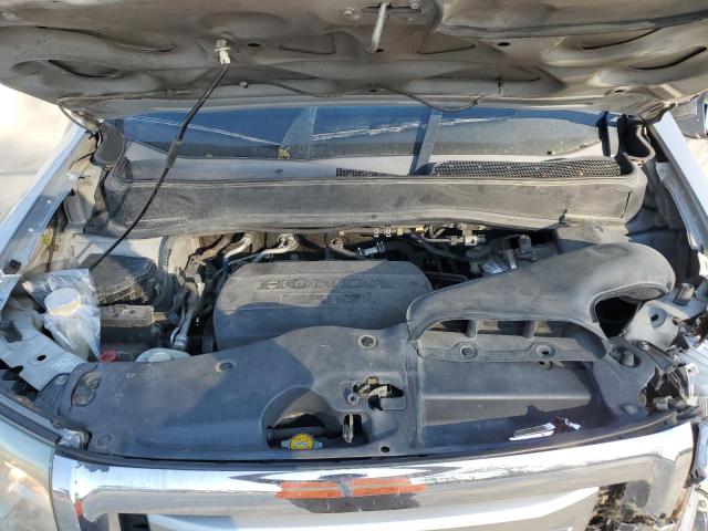 5FNYF3H43AB002032 - 2010 HONDA PILOT EX 银色 照片 12