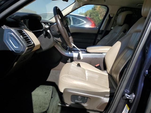 SALWR2RU3KA861700 - 2019 LAND ROVER RANGE ROVE HSE BLUE photo 7