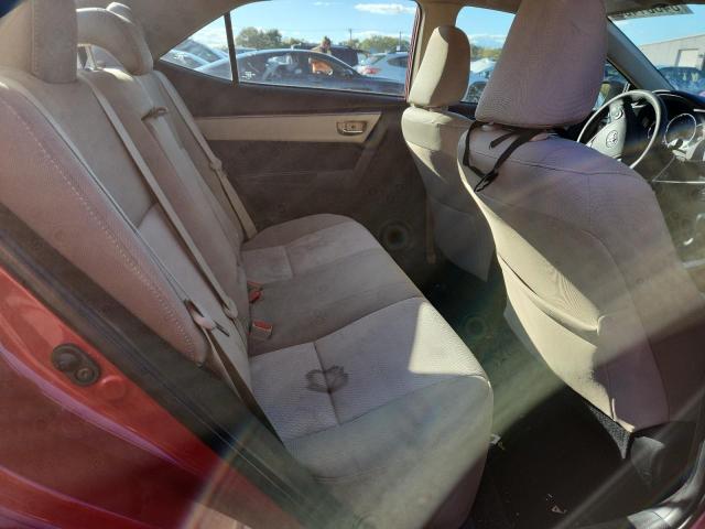 5YFBURHEXFP196139 - 2015 TOYOTA COROLLA L 红色 照片 10