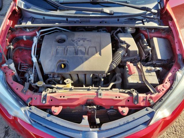 5YFBURHEXFP196139 - 2015 TOYOTA COROLLA L 红色 照片 11
