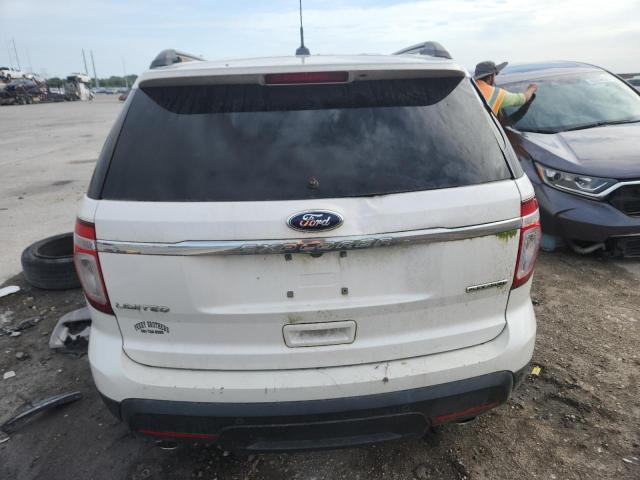 1FM5K7F84FGB53062 - 2015 FORD EXPLORER LIMITED თეთრი ფოტო 6