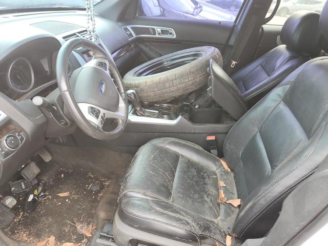 1FM5K7F84FGB53062 - 2015 FORD EXPLORER LIMITED თეთრი ფოტო 7