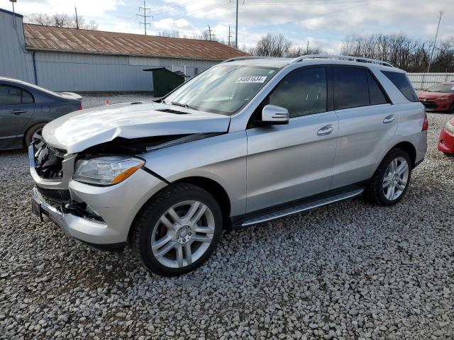 4JGDA5HB6FA487222 - 2015 MERCEDES-BENZ ML 350 4MATIC SILVER photo 1