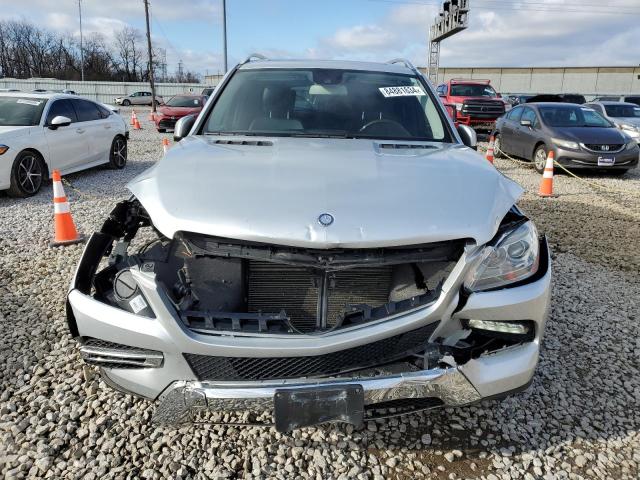 4JGDA5HB6FA487222 - 2015 MERCEDES-BENZ ML 350 4MATIC SILVER photo 5