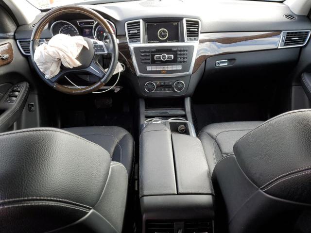 4JGDA5HB6FA487222 - 2015 MERCEDES-BENZ ML 350 4MATIC SILVER photo 8