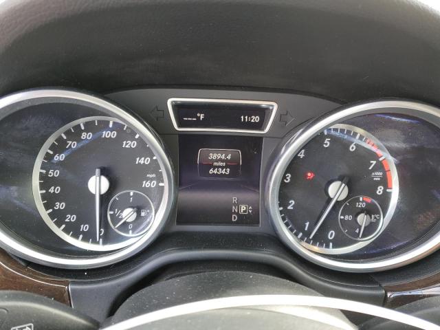 4JGDA5HB6FA487222 - 2015 MERCEDES-BENZ ML 350 4MATIC SILVER photo 9