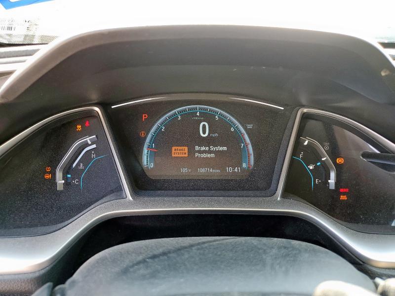 19XFC1F31GE006187 - 2016 HONDA CIVIC EX GRAY photo 9