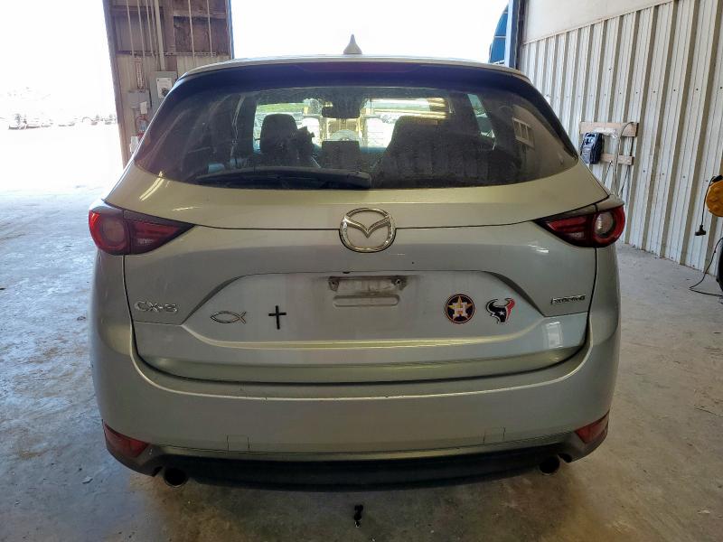 JM3KFADM5M0390472 - 2021 MAZDA CX-5 GRAND TOURING SILVER photo 6