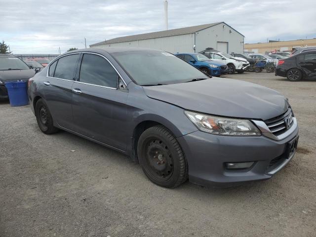 1HGCR3F96FA800798 - 2015 HONDA ACCORD TOURING GRAY photo 4