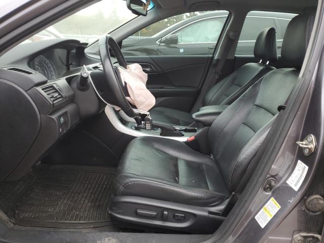 1HGCR3F96FA800798 - 2015 HONDA ACCORD TOURING GRAY photo 7