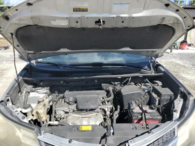 JTMWFREVXEJ019769 - 2014 TOYOTA RAV4 XLE SILVER photo 11