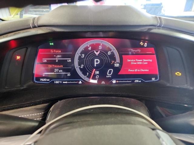 1G1YA3D48R5116585 - 2024 CHEVROLET CORVETTE STINGRAY 1LT YELLOW photo 9