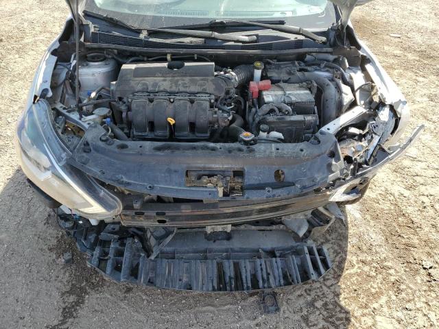 3N1AB7AP3HY265194 - 2017 NISSAN SENTRA S SILVER photo 11