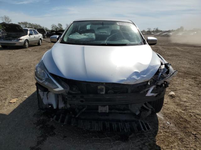 3N1AB7AP3HY265194 - 2017 NISSAN SENTRA S SILVER photo 5