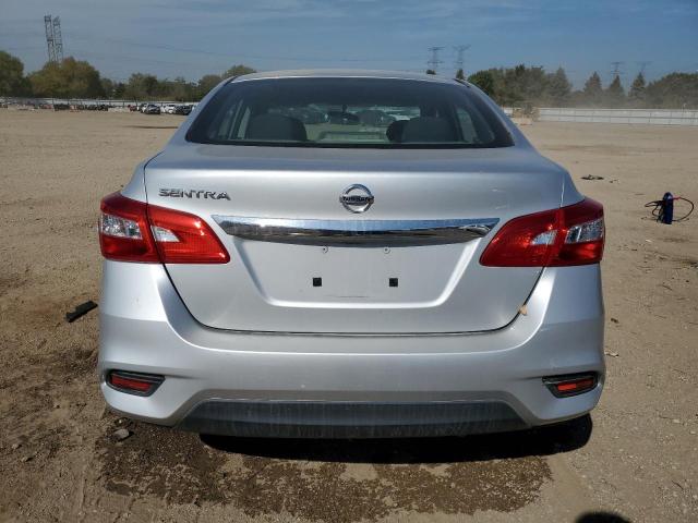 3N1AB7AP3HY265194 - 2017 NISSAN SENTRA S SILVER photo 6