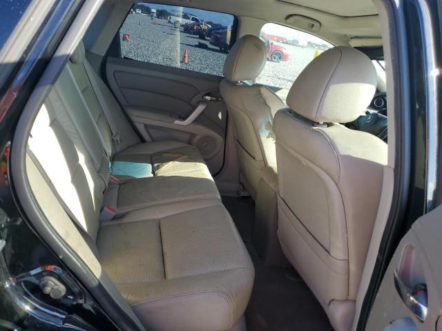 5J8TB18567A000491 - 2007 ACURA RDX TECHNOLOGY შავი ფოტო 10