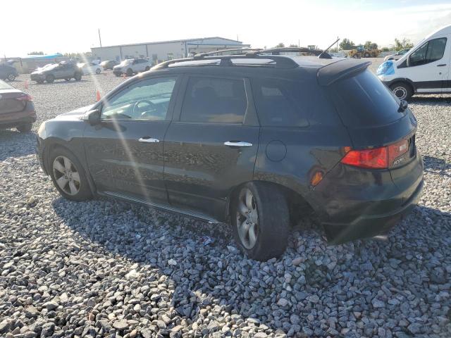5J8TB18567A000491 - 2007 ACURA RDX TECHNOLOGY შავი ფოტო 2