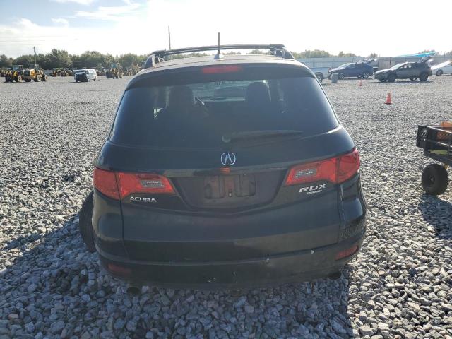 5J8TB18567A000491 - 2007 ACURA RDX TECHNOLOGY შავი ფოტო 6