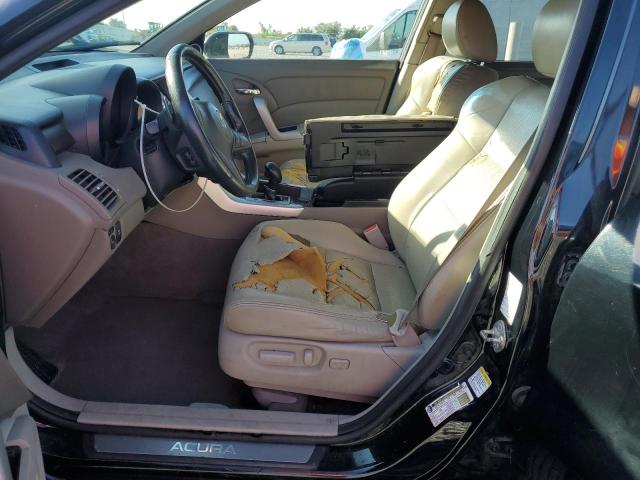 5J8TB18567A000491 - 2007 ACURA RDX TECHNOLOGY შავი ფოტო 7