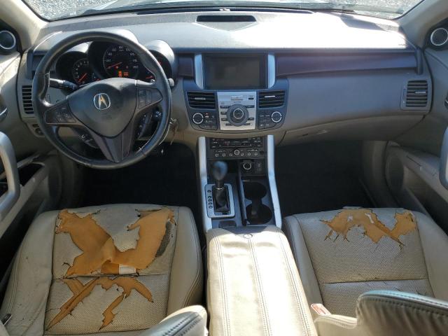 5J8TB18567A000491 - 2007 ACURA RDX TECHNOLOGY შავი ფოტო 8