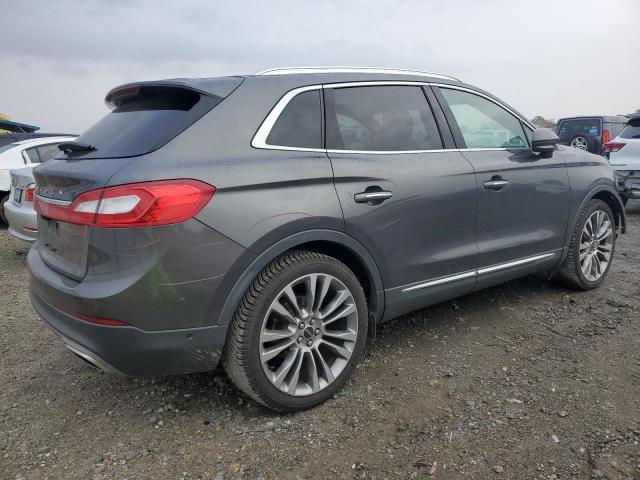 2LMPJ6LR1JBL20758 - 2018 LINCOLN MKX RESERVE Մոխրագույն լուսանկար 3
