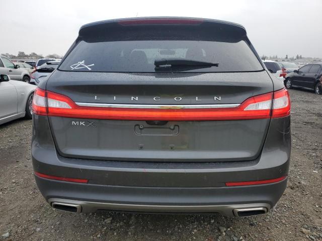 2LMPJ6LR1JBL20758 - 2018 LINCOLN MKX RESERVE Մոխրագույն լուսանկար 6