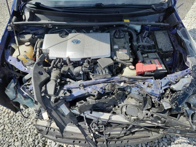 JTDKBRFU3J3603834 - 2018 TOYOTA PRIUS ლურჯი ფოტო 11