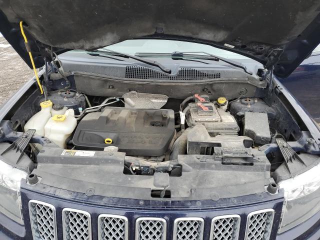 1C4NJDEB8GD756750 - 2016 JEEP COMPASS LATITUDE Կապույտ լուսանկար 12