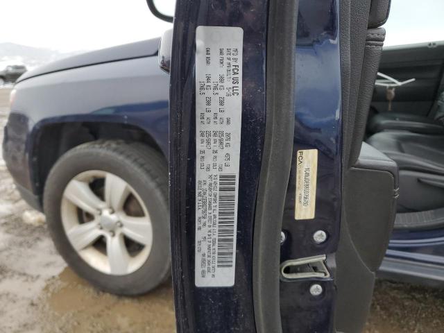 1C4NJDEB8GD756750 - 2016 JEEP COMPASS LATITUDE Կապույտ լուսանկար 13