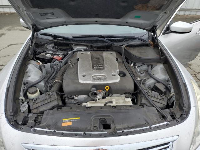 JN1CV6AP4DM304379 - 2013 INFINITI G37 BASE 银色 照片 11