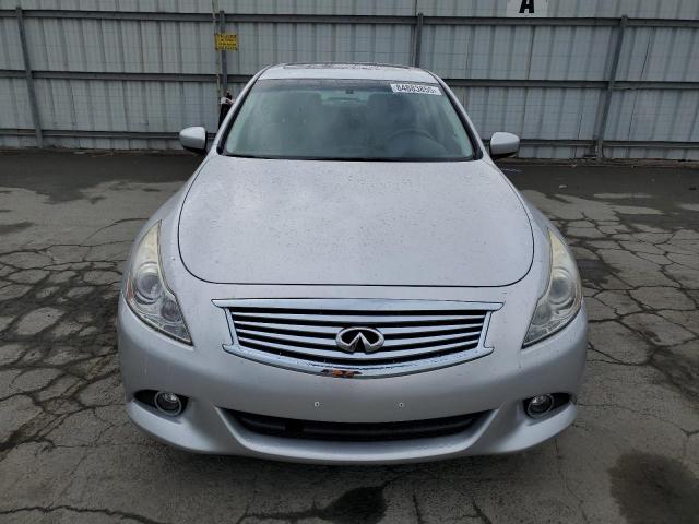 JN1CV6AP4DM304379 - 2013 INFINITI G37 BASE 银色 照片 5