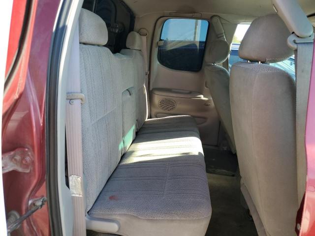 5TBBT441XYS031123 - 2000 TOYOTA TUNDRA ACCESS CAB Czerwony zdjęcie 10