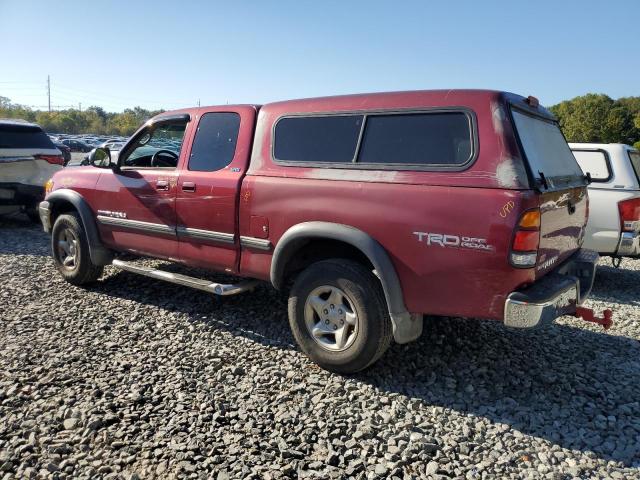 5TBBT441XYS031123 - 2000 TOYOTA TUNDRA ACCESS CAB Czerwony zdjęcie 2