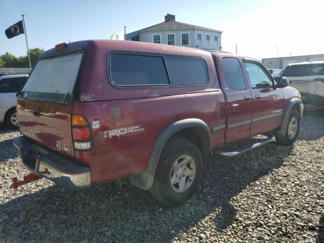 5TBBT441XYS031123 - 2000 TOYOTA TUNDRA ACCESS CAB Czerwony zdjęcie 3